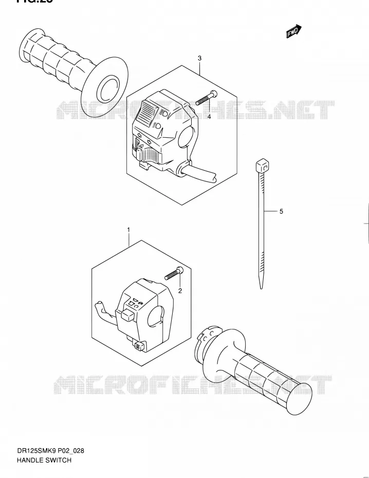 SCHAKELAARS Suzuki MOTO 125 DR 2011  DR125SML0(E19)