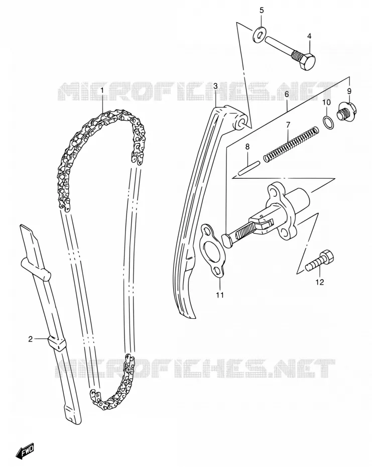 TIMING Suzuki MOTO 200 DR 2002  DR200SE K2 (E06,E24)