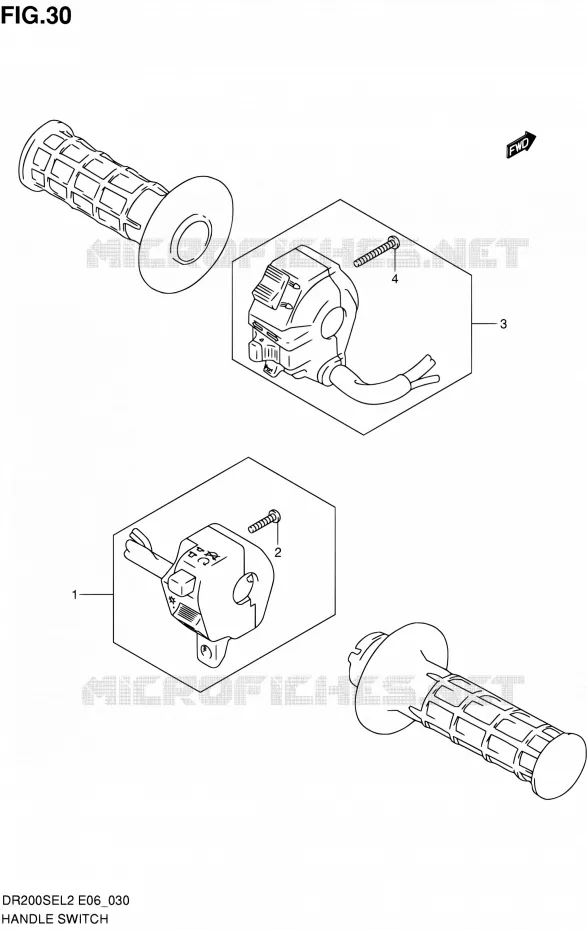 SCHAKELAARS Suzuki MOTO 200 DR 2012  DR200SEL2(E24)
