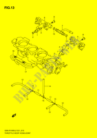 GASKLEPHUIS SLANG / JOINT voor Suzuki GSX-R 1000 2012