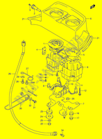 SNELHEIDSMETER (MODELE S/T) voor Suzuki DR 650 1995