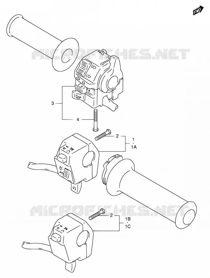 SCHAKELAARS Suzuki MOTO 650 DR 1996  DR650SET/DR650SEUT