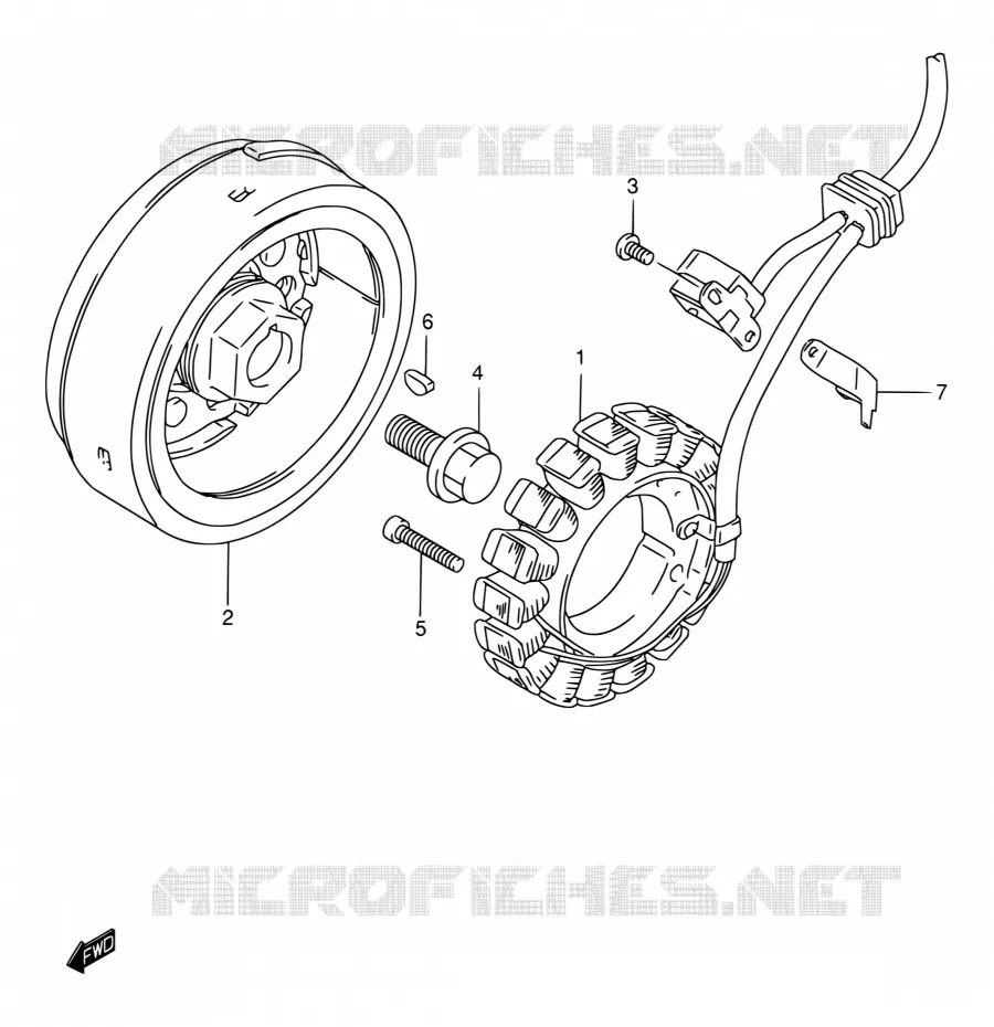 ONTSTEKING Suzuki MOTO 650 DR 2005  DR650SEK5(E24)