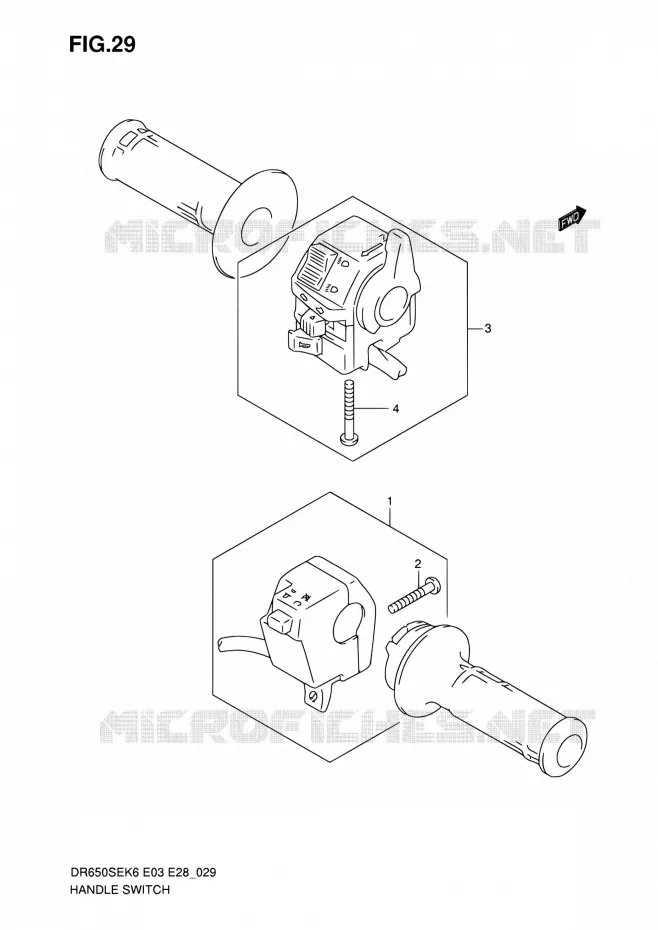 SCHAKELAARS Suzuki MOTO 650 DR 2007  DR650SE K7 (E03,E28,E33)
