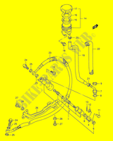 ACHTER HOOFDREMCILINDER voor Suzuki DR 800 1994