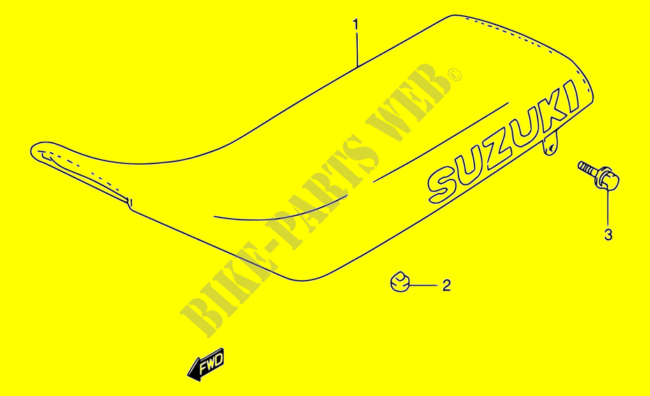 SEAT voor Suzuki DS 80 1998