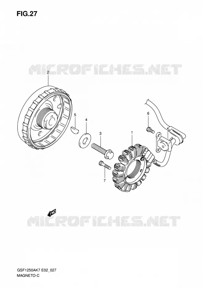 ONTSTEKING Suzuki MOTO 1250 BANDIT 2008  GSF1250SA K8 (E02,E19,E24,E37)