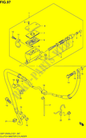 CLUTCH HOOFDREMCILINDER voor Suzuki BANDIT 1250 2012
