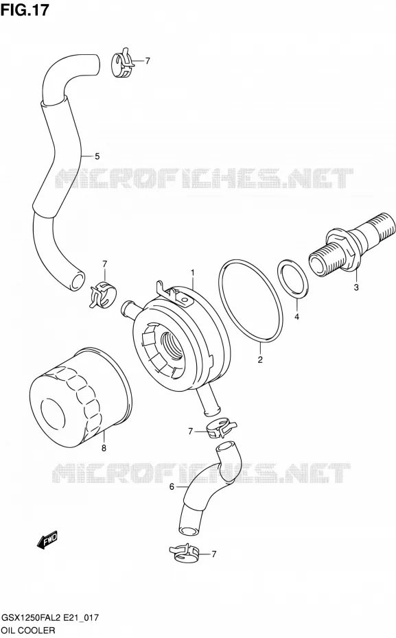 OLIE KOELER Suzuki MOTO 1250 GSX-F 2012  GSX1250FAL2(E24)