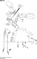 STUUR (GSX1300RAL3 E28) voor Suzuki HAYABUSA 1300 2013