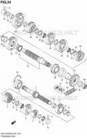 TRANSMISSION voor Suzuki HAYABUSA 1300 2008