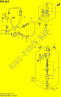 ACHTER HOOFDREMCILINDER (GSX650FAL2 E21) voor Suzuki GSX-F 650 2015