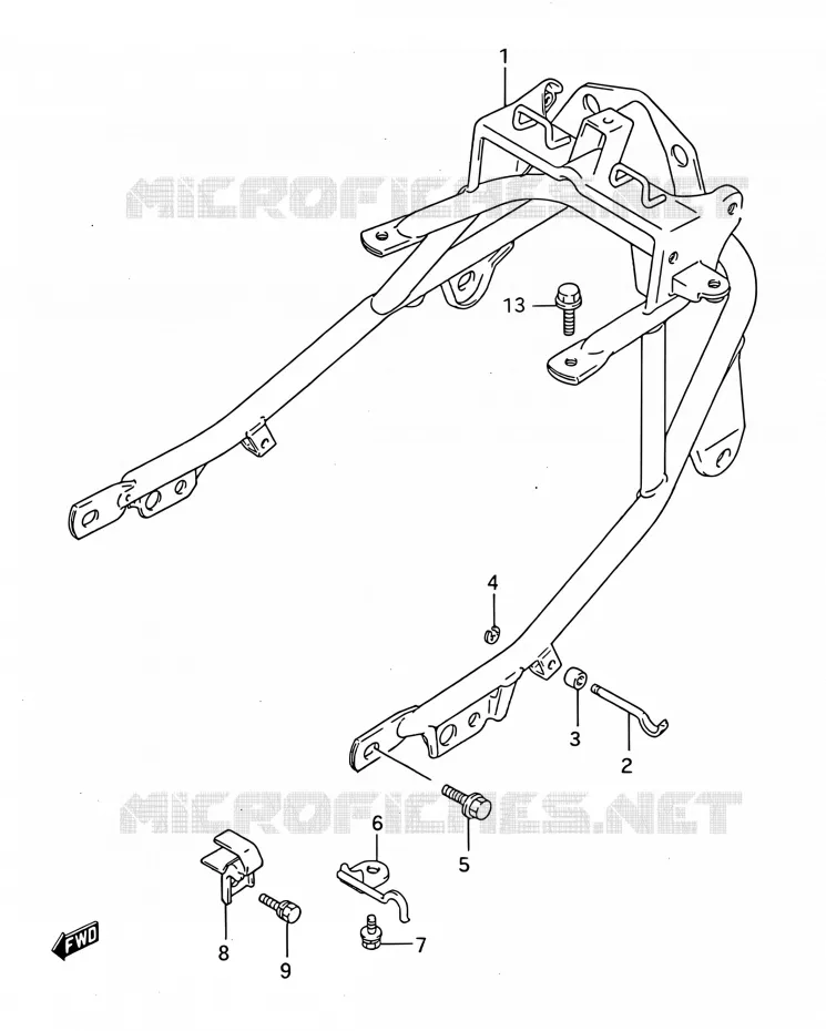 ACHTERLICHT Suzuki MOTO 750 GSX-F 1990  GSX750F L (E03,E28,E33)