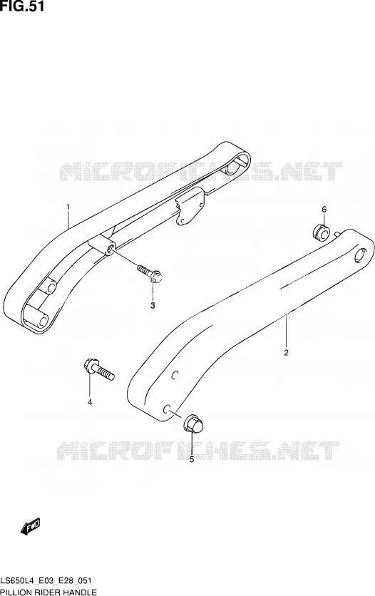 BACKREST Suzuki MOTO 650 SAVAGE 2014  LS650 L4