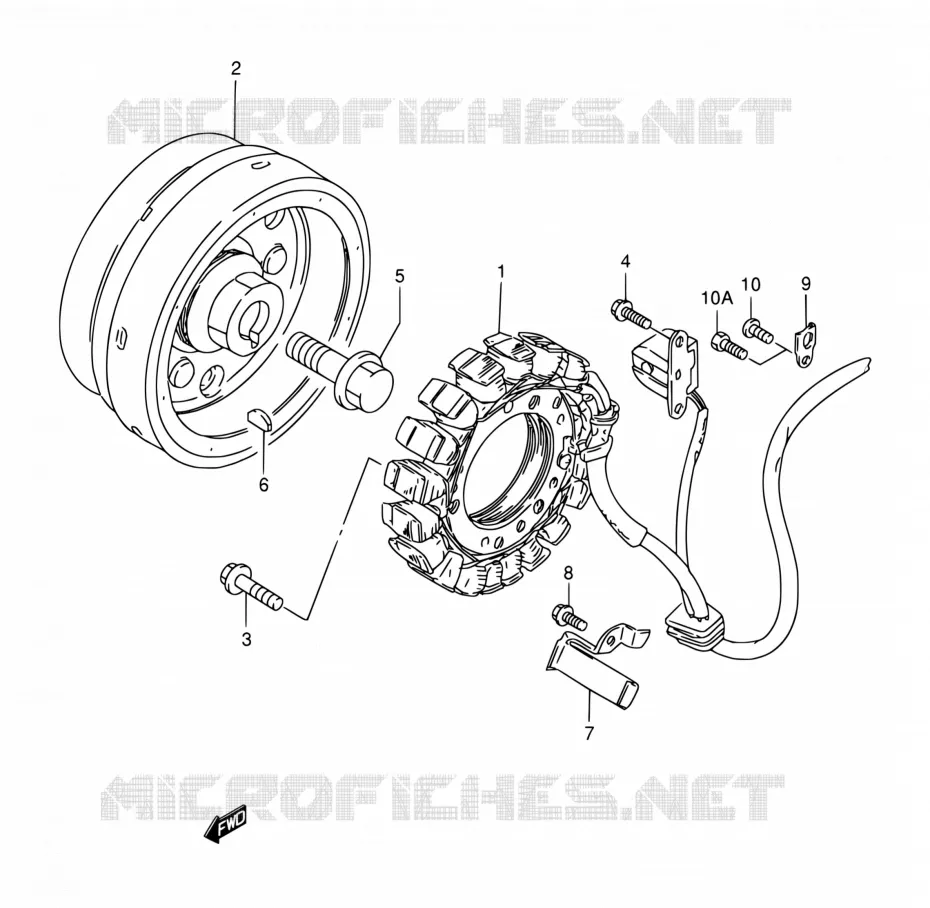ONTSTEKING Suzuki MOTO 650 SAVAGE 2000  LS650P Y (E02,E04,E17,E18,E25,E53)