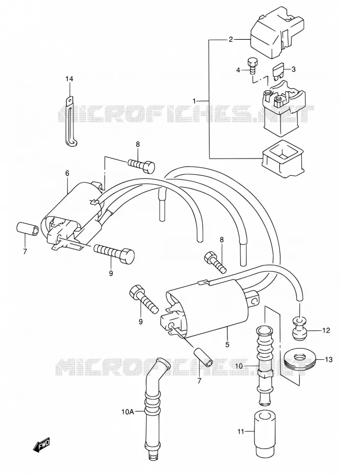 ELEKTRISCH Suzuki MOTO 600 RF 1995  RF600RS/RF600RUS