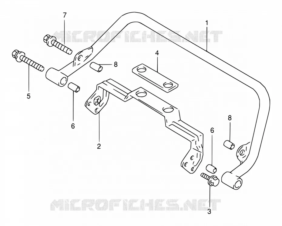 ACHTER GRIP (E15,E17,E18) Suzuki MOTO 125 RG 1994  RG125FU R