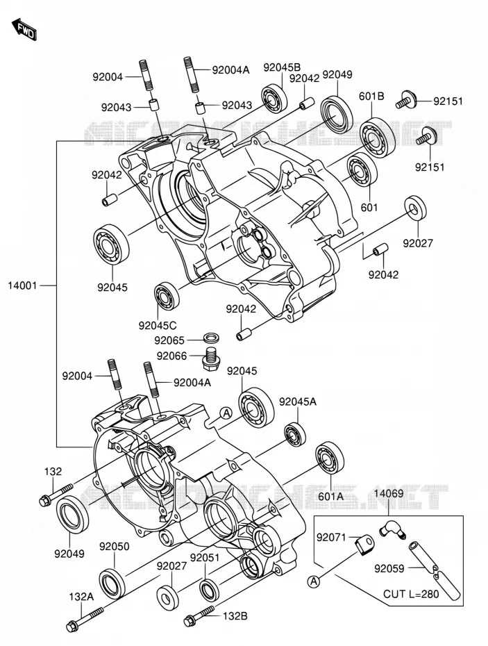 CASING Suzuki MOTO 65 RM 2005  RM65K5(E03)
