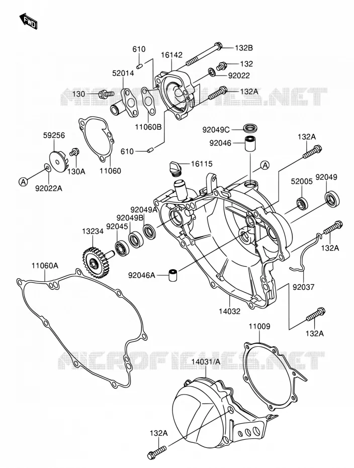 CASING Suzuki MOTO 65 RM 2005  RM65K5(E03)
