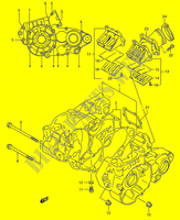 CASING voor Suzuki RMX 250 1994