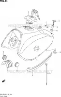 BENZINETANK voor Suzuki VAN-VAN 125 2013