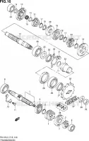 TRANSMISSION voor Suzuki VAN-VAN 125 2013