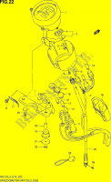 SNELHEIDSMETER (RV125L3 E02) voor Suzuki VAN-VAN 125 2014