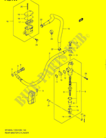 ACHTER HOOFDREMCILINDER (SFV650L1 E03) voor Suzuki GLADIUS 650 2011