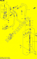 ACHTER HOOFDREMCILINDER (SFV650AL3 E33) voor Suzuki GLADIUS 650 2013