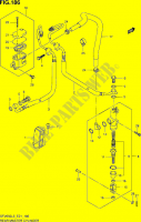 ACHTER HOOFDREMCILINDER (SFV650AUEL3 E21) voor Suzuki GLADIUS 650 2015