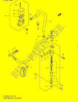 ACHTER HOOFDREMCILINDER (SFV650UL1 E24) voor Suzuki GLADIUS 650 2011