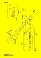ACHTER HOOFDREMCILINDER (SFV650K9/UK9/L0/UL0) voor Suzuki GLADIUS 650 2009