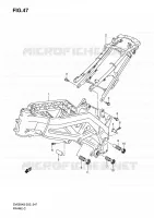 FRAME voor Suzuki SV 650 2009