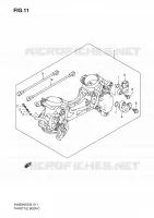 GASKLEPHUIS voor Suzuki SV 650 2009
