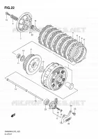 KOPPELING voor Suzuki SV 650 2009