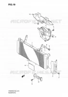 RADIATOR voor Suzuki SV 650 2009