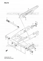 SWINGARM voor Suzuki SV 650 2009