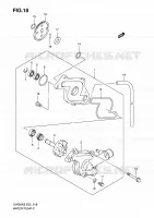WATERPOMP voor Suzuki SV 650 2009