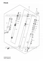 FRONT SCHOKDEMPER voor Suzuki SV 650 2008
