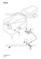 SEAT voor Suzuki SV 650 2008