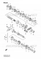TRANSMISSION voor Suzuki SV 650 2008