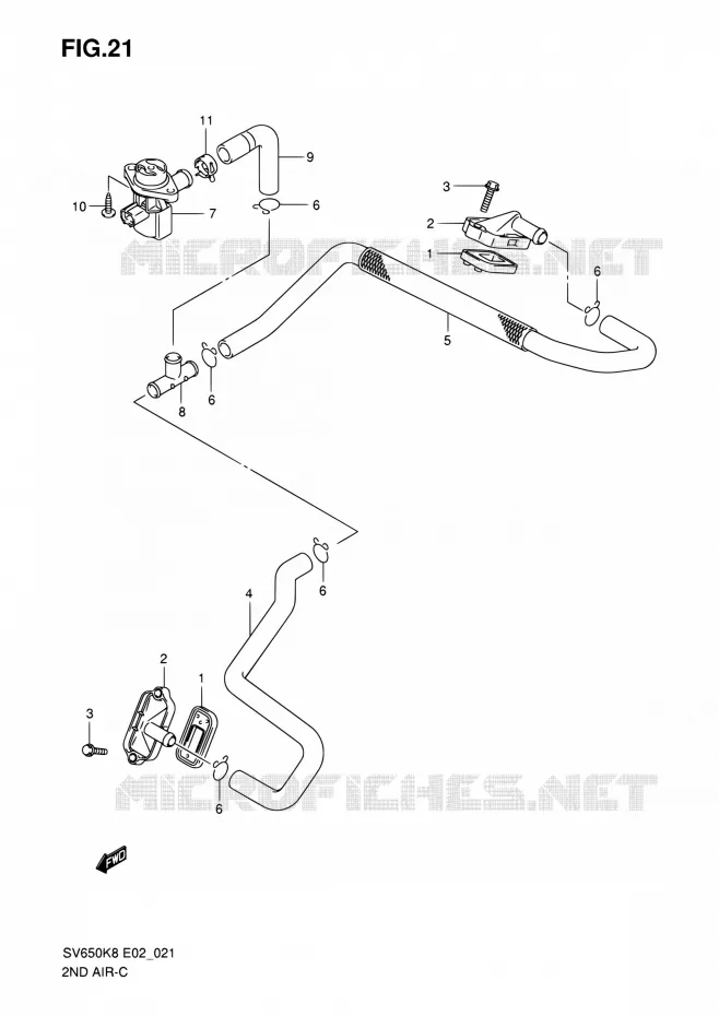 ANTI VERVUILINGS SYSTEM Suzuki MOTO 650 SV-S 2009  SV650SK9(E19)