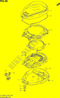 SNELHEIDSMETER (VL1500L3 E02) voor Suzuki INTRUDER 1500 2013
