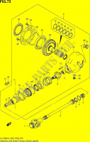 ACHTER AANDRIJFAS (VL1500BL3 E03) voor Suzuki BOULEVARD 1500 2013