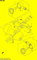 FRONT INDICATOREN (VL1500BL3 E03) voor Suzuki BOULEVARD 1500 2013