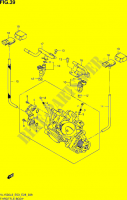 GASKLEPHUIS (VL1500BL3 E03) voor Suzuki BOULEVARD 1500 2013