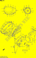 CASING (VL1500BL3 E24) voor Suzuki INTRUDER 1500 2013