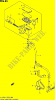 FRONT HOOFDREMCILINDER (VL1500BL3 E24) voor Suzuki INTRUDER 1500 2013