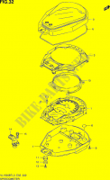 SNELHEIDSMETER (VL1500BTL3 E19) voor Suzuki INTRUDER 1500 2013