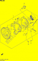 KOPLAMP (VL1500TL3 E02) voor Suzuki INTRUDER 1500 2014